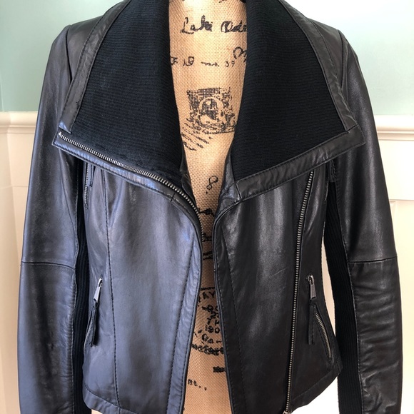 Butter Soft Michael Kors Leather jacket M - Picture 3 of 7